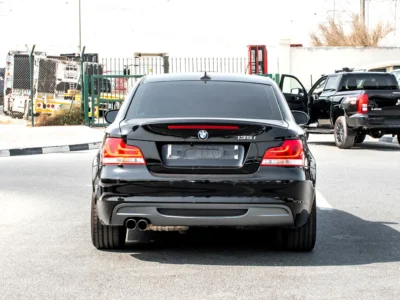 2012 BMW 1-Series 135i 3.0L Turbocharged Inline-6 Petrol Engine Black Beige Coupe GCC Specs