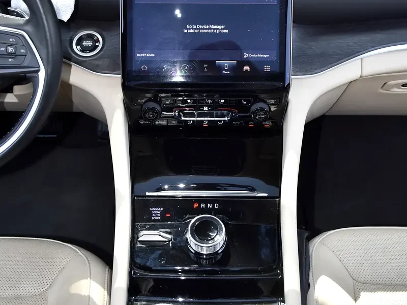 2022 Jeep Grand Cherokee L Limited 6 Cylinders Petrol Engine White Beige SUV GCC Specs