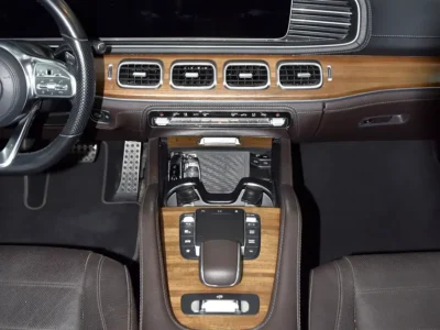 2022 Mercedes-Benz GLS-Class GLS 450 4MATIC 6 Cylinders Petrol Engine Grey Brown SUV GCC