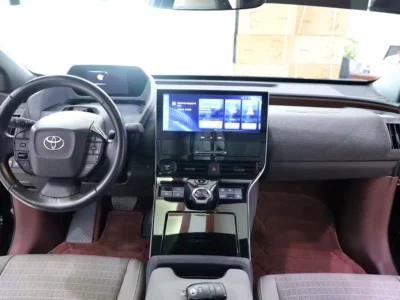 2023 Toyota BZ4X Fully Electric Car Black Beige Crossover Automatic Transmission Clean Car