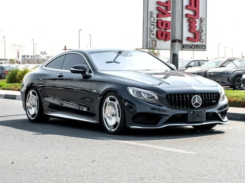 2015 Mercedes-Benz S-Class S 550 4MATIC 8 Cylinders Petrol Turbo Engine Grey Beige Coupe