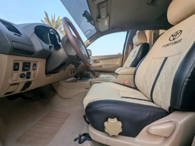 2011 Toyota Fortuner Facelifted 2023 4.0L V6 Petrol Engine Black Beige SUV GCC Specs