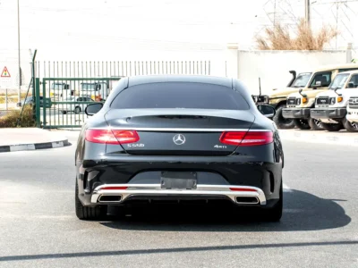 2015 Mercedes-Benz S-Class S 550 4MATIC 8 Cylinders Petrol Turbo Engine Grey Beige Coupe