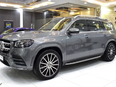 2022 Mercedes-Benz GLS-Class GLS 450 4MATIC 6 Cylinders Petrol Engine Grey Brown SUV GCC