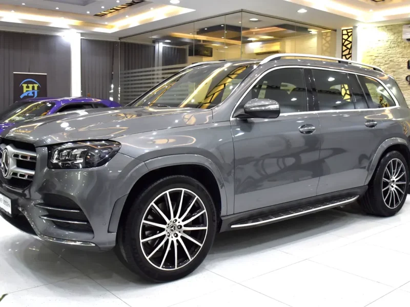 2022 Mercedes-Benz GLS-Class GLS 450 4MATIC 6 Cylinders Petrol Engine Grey Brown SUV GCC
