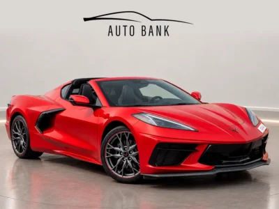 2025 Chevrolet Corvette Stingray 1LT 6.2L V8 Petrol Engine Red Black Sports Car US Specs