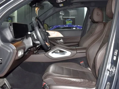 2022 Mercedes-Benz GLS-Class GLS 450 4MATIC 6 Cylinders Petrol Engine Grey Brown SUV GCC