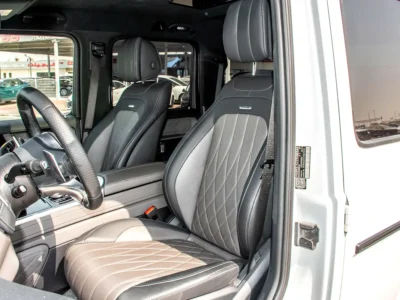 2022 Mercedes-Benz G-Class G 63 AMG 4.0L Bi-turbo V8 Petrol Engine White Black SUV