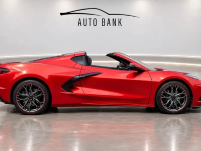 2025 Chevrolet Corvette Stingray 1LT 6.2L V8 Petrol Engine Red Black Sports Car US Specs