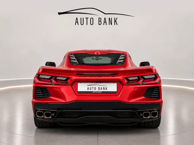 2025 Chevrolet Corvette Stingray 1LT 6.2L V8 Petrol Engine Red Black Sports Car US Specs