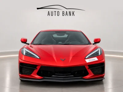 2025 Chevrolet Corvette Stingray 1LT 6.2L V8 Petrol Engine Red Black Sports Car US Specs