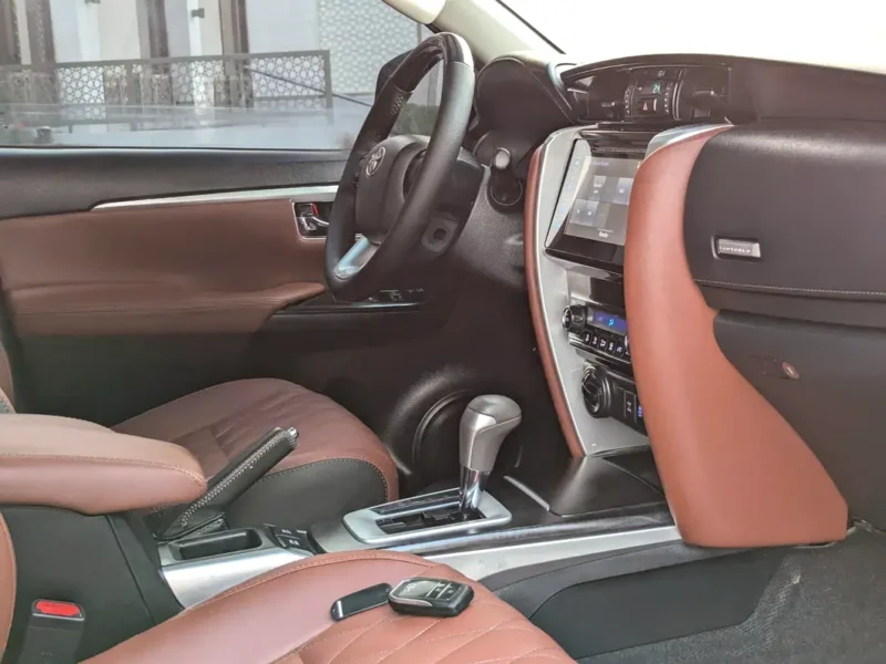 2017 Toyota Fortuner EXR Facelifted 2025 4.0L V6 Petrol Engine Black Brown SUV GCC Specs