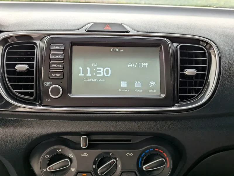 2020 Kia Pegas EX 4 Cylinders Petrol Engine White Grey Sedan GCC Specs Automatic