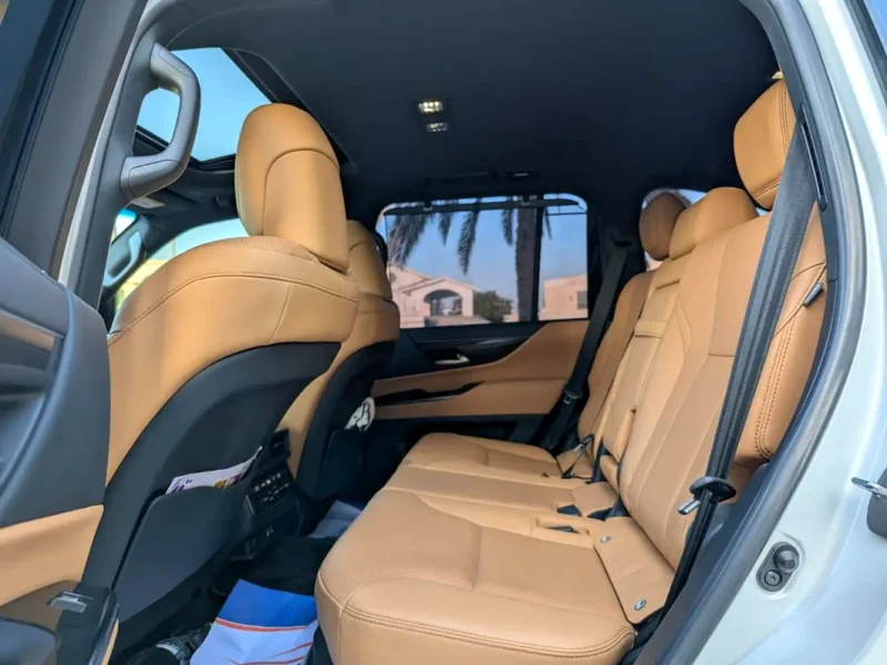 2023 Lexus LX-Series LX 600 Premium 3.5L Twin-Turbo V6 Petrol Engine White Tan SUV GCC Specs