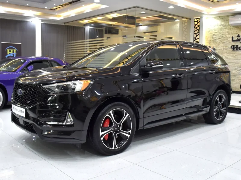 2019 Ford Edge ST 2.7L EcoBoost Twin-Turbo6 Cylinders Petrol Engine Black SUV US Specs