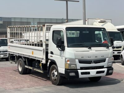 2021 Mitsubishi Canter Manual 14FT 4.2 Litres 4 Cylinders Diesel Engine White Black Truck