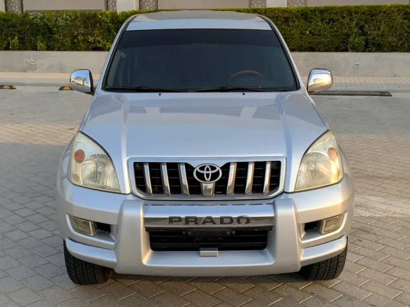 2008 Toyota Prado GX 2.7 Litres 4-Cylinder Petrol Engine Silver Black SUV GCC Specs