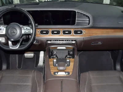 2022 Mercedes-Benz GLS-Class GLS 450 4MATIC 6 Cylinders Petrol Engine Grey Brown SUV GCC