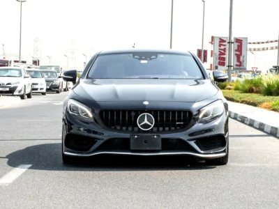 2015 Mercedes-Benz S-Class S 550 4MATIC 8 Cylinders Petrol Turbo Engine Grey Beige Coupe
