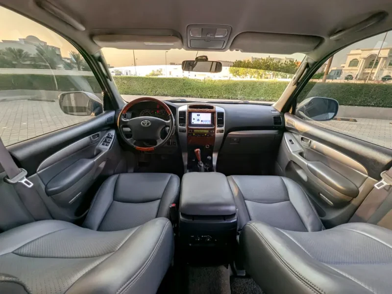 2008 Toyota Prado GX 2.7 Litres 4-Cylinder Petrol Engine Silver Black SUV GCC Specs