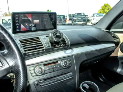 2012 BMW 1-Series 135i 3.0L Turbocharged Inline-6 Petrol Engine Black Beige Coupe GCC Specs