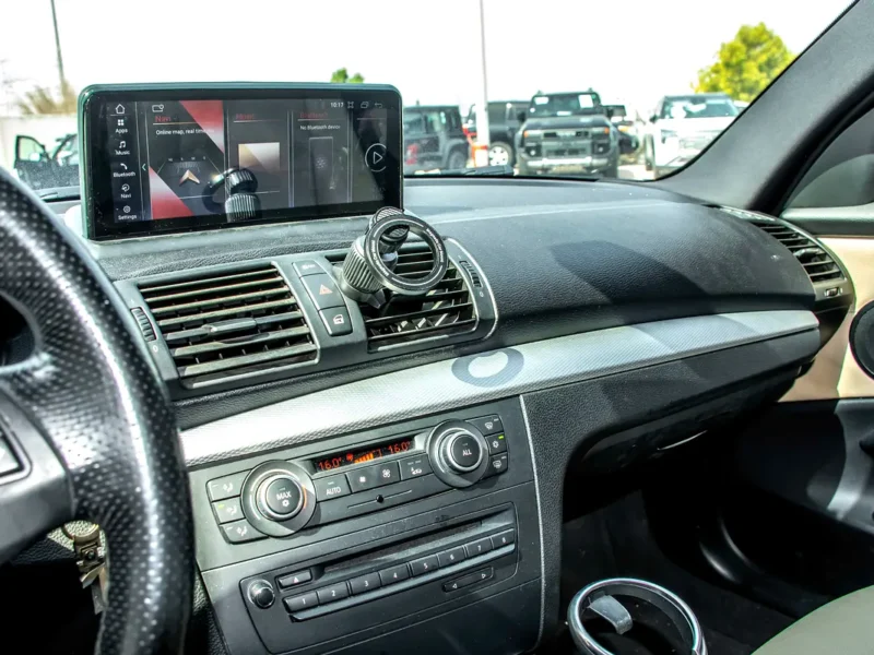 2012 BMW 1-Series 135i 3.0L Turbocharged Inline-6 Petrol Engine Black Beige Coupe GCC Specs