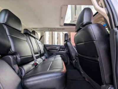 2015 Mitsubishi Pajero GLS Top Full Option 3.5 Litres 6 Cylinders Petrol Engine Silver Black SUV
