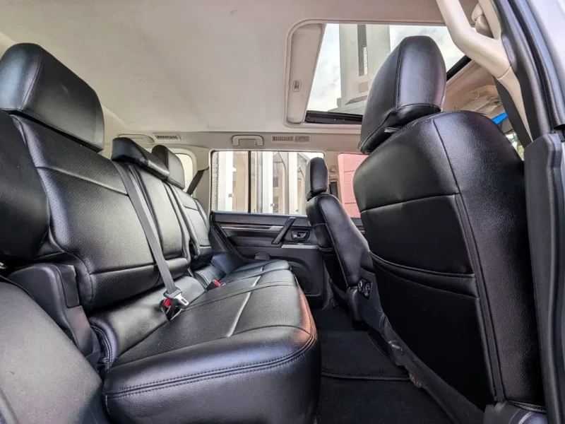 2015 Mitsubishi Pajero GLS Top Full Option 3.5 Litres 6 Cylinders Petrol Engine Silver Black SUV