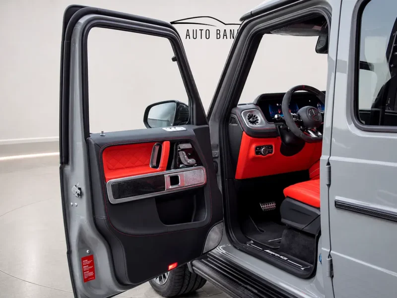 2027 Mercedes-Benz G-Class G 63 AMG 4.0 Litres V8 Biturbo Petrol Engine Grey Red SUV