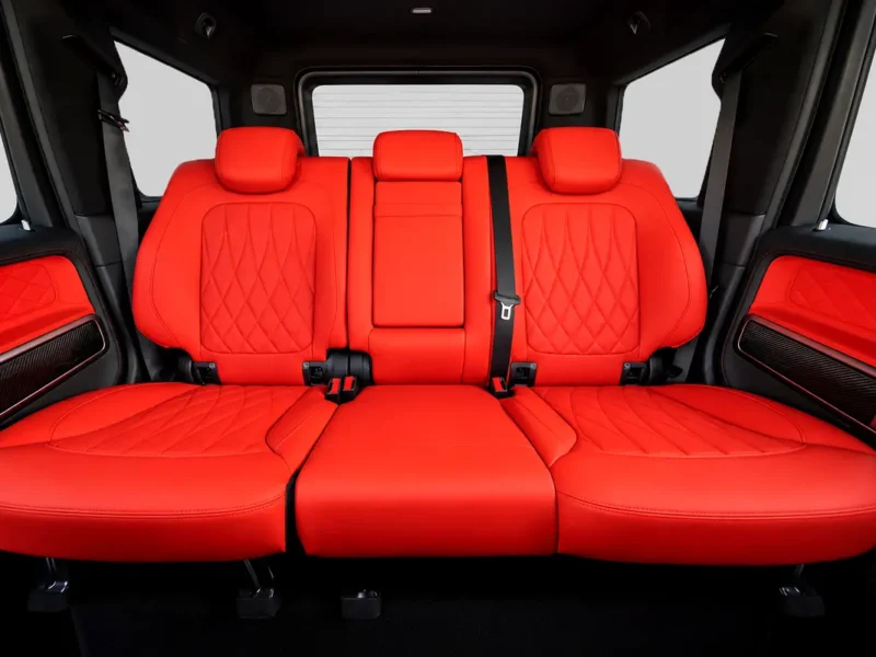 2027 Mercedes-Benz G-Class G 63 AMG 4.0 Litres V8 Biturbo Petrol Engine Grey Red SUV