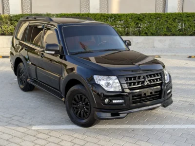 2015 Mitsubishi Pajero GLS Medium Line 3.5 Litres 6 Cylinders Petrol Engine Black Red SUV
