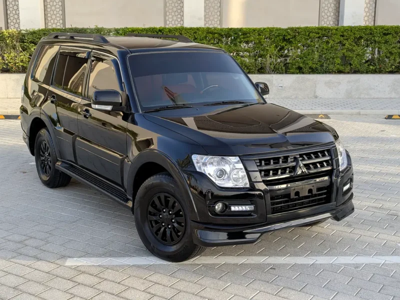 2015 Mitsubishi Pajero GLS Medium Line 3.5 Litres 6 Cylinders Petrol Engine Black Red SUV