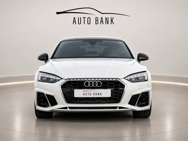 2024 Audi A5 S Line 2.0 Litres 4 Cylinders Petrol Engine White Black Sedan American Specs