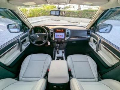 2015 Mitsubishi Pajero GLS MID OPTION 3.5 Litres 6 Cylinders Petrol Engine Silver Grey SUV
