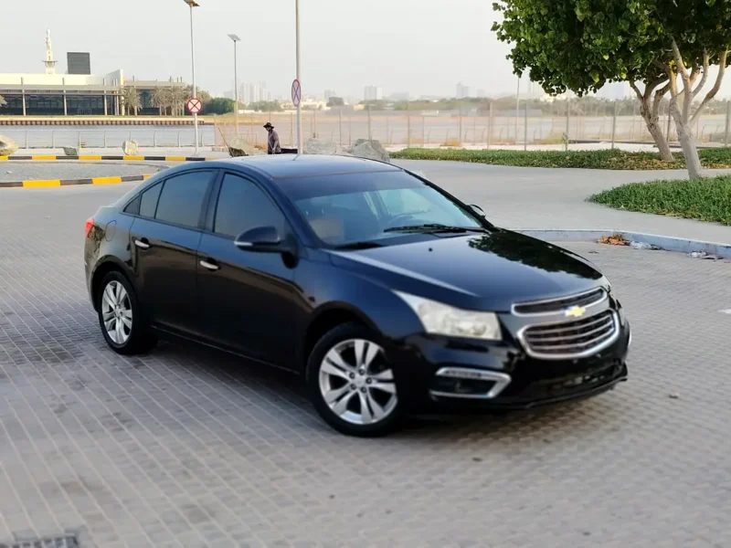 2016 Chevrolet Cruze LS 4 Cylinders Petrol Engine Black Brown Family Sedan GCC Specs