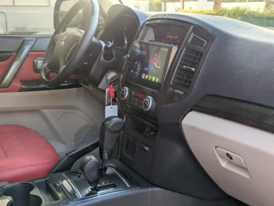 2015 Mitsubishi Pajero Modified Signature Edition 3.5L V6 Engine White Red SUV GCC Specs