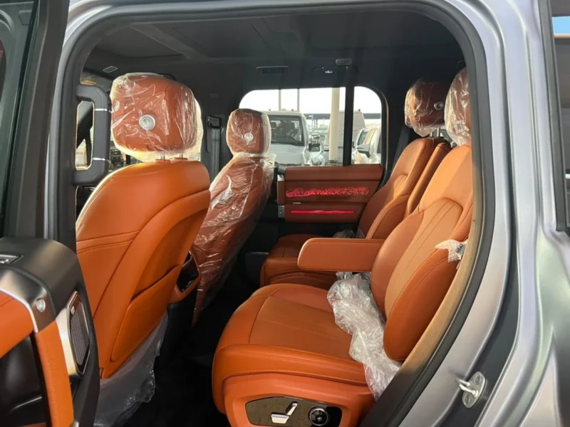 2027 Jetour G700 GAIA 2.0-liter Turbocharged 4 Cylinders Petrol Engine Grey Orange SUV