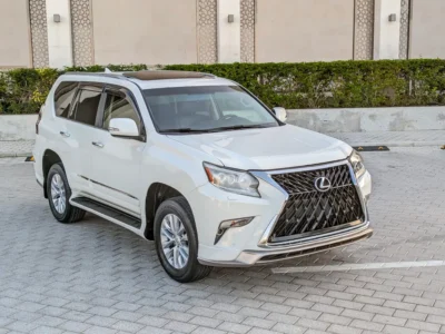 2016 Lexus GX-Series GX 460 4.6L V8 Petrol Engine White Black SUV GCC Specs Full Option