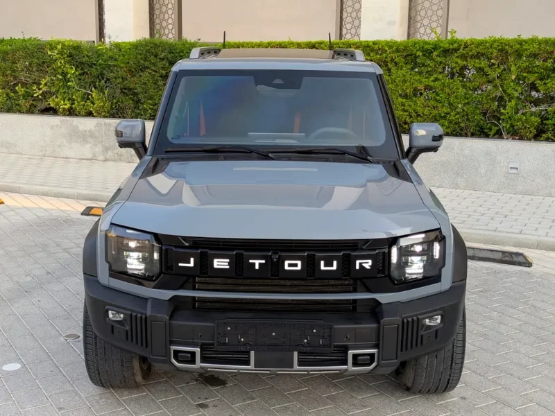 2025 Jetour T2 Luxury 4 Cylinders Petrol Engine Grey Green SUV GCC Specs Excellent Condition