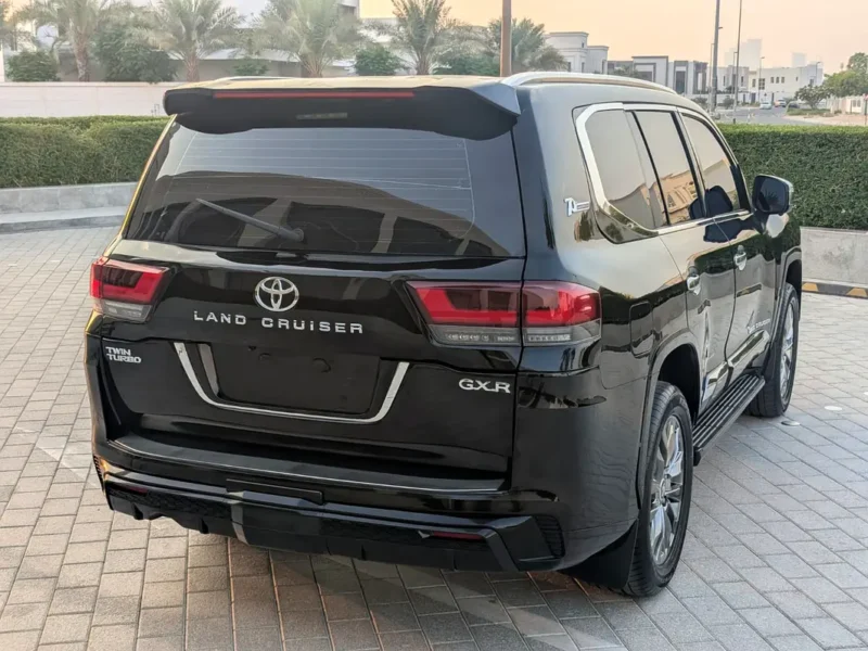 2013 Toyota Land Cruiser GXR Facelifted 2025 4.0L V6 Petrol Engine Black SUV GCC Specs
