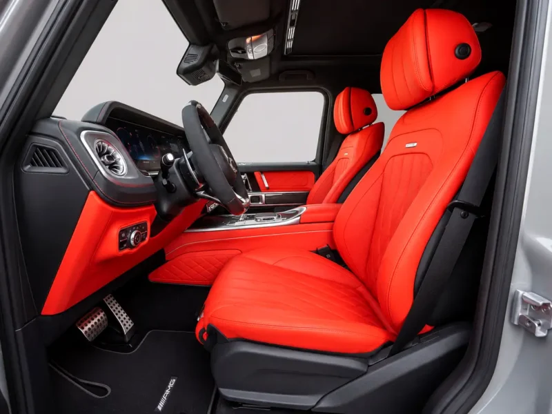 2027 Mercedes-Benz G-Class G 63 AMG 4.0 Litres V8 Biturbo Petrol Engine Grey Red SUV