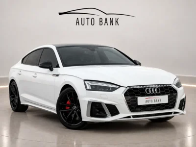 2024 Audi A5 S Line 2.0 Litres 4 Cylinders Petrol Engine White Black Sedan American Specs