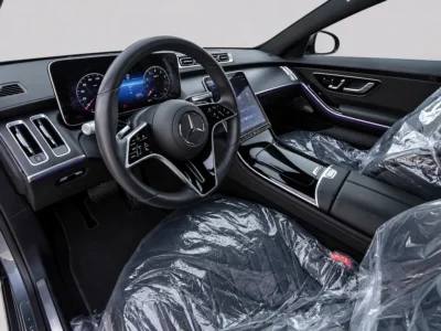 2024 Mercedes-Benz S-Class S 450 4MATIC 6 Cylinders Petrol Engine Grey Black Sedan AWD