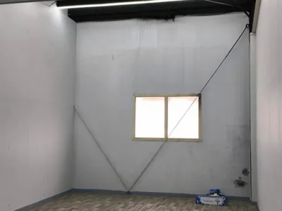 590 sqft Very Neat and Clean with WASHBASIN and WINDOW for Storage on Mezzanine Floor with Economical Rate