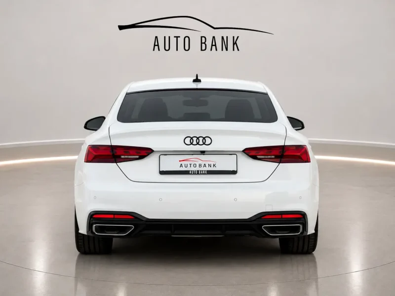 2024 Audi A5 S Line 2.0 Litres 4 Cylinders Petrol Engine White Black Sedan American Specs