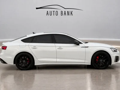 2024 Audi A5 S Line 2.0 Litres 4 Cylinders Petrol Engine White Black Sedan American Specs