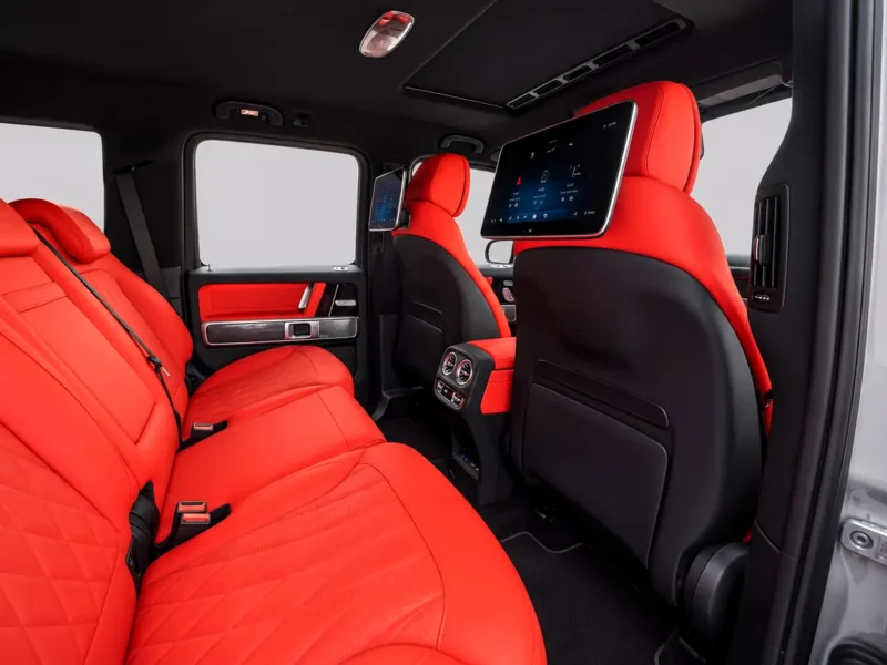 2027 Mercedes-Benz G-Class G 63 AMG 4.0 Litres V8 Biturbo Petrol Engine Grey Red SUV