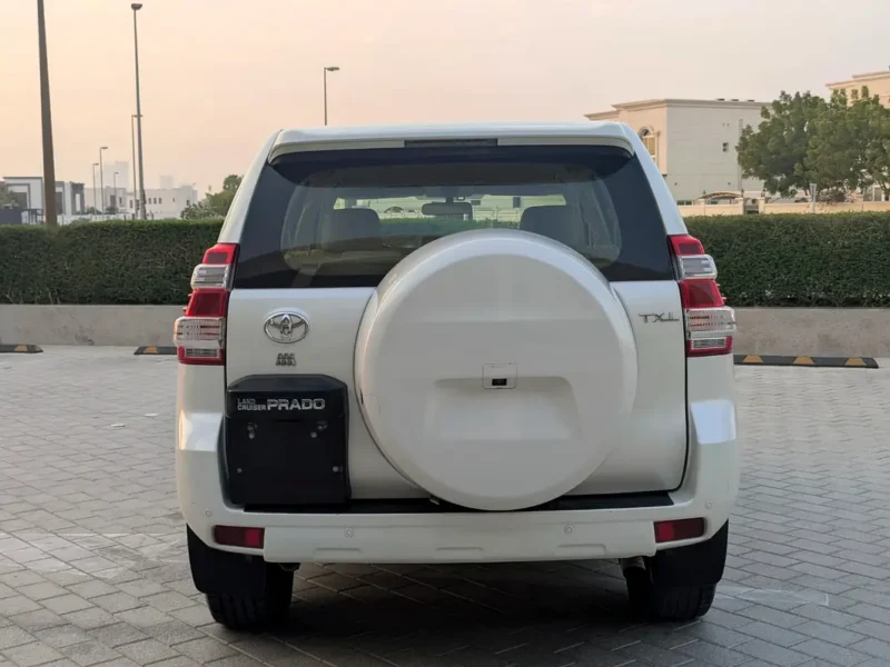 2016 Toyota Prado TXL 2.7L 4 Cylinder Engine White Beige SUV GCC Specs Excellent Condition