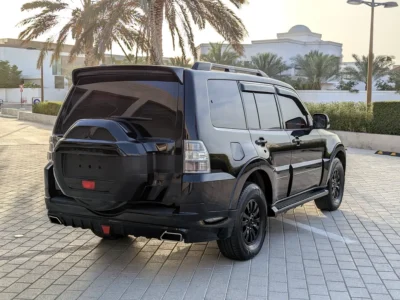 2015 Mitsubishi Pajero GLS Medium Line 3.5 Litres 6 Cylinders Petrol Engine Black Red SUV