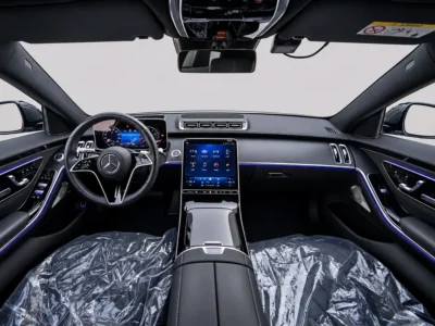 2024 Mercedes-Benz S-Class S 450 4MATIC 6 Cylinders Petrol Engine Grey Black Sedan AWD